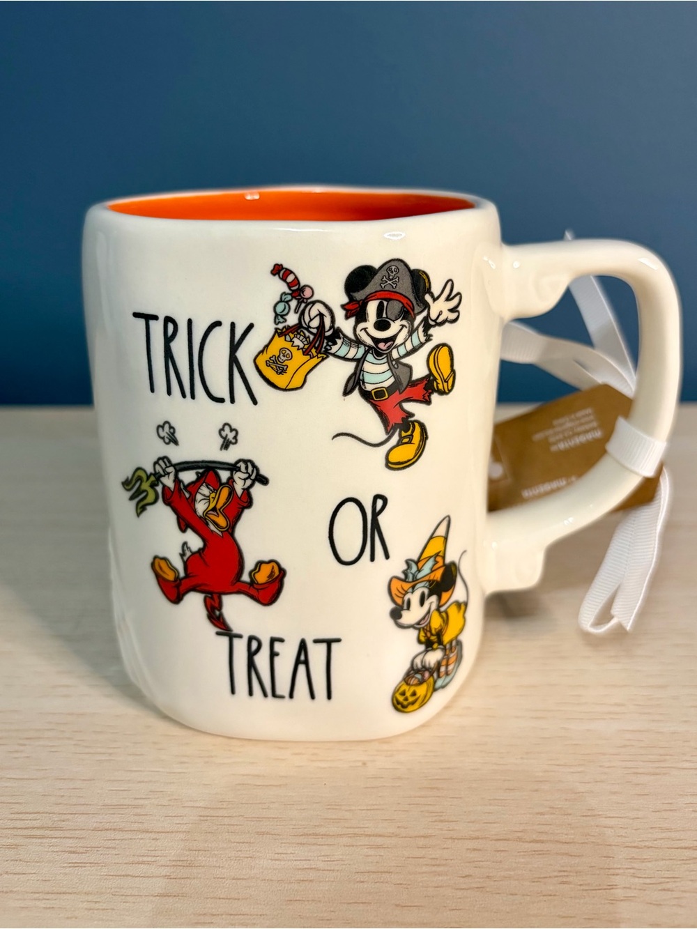 Rae Dunn x Disney Halloween Mickey and Friends Trick or Treat Mug